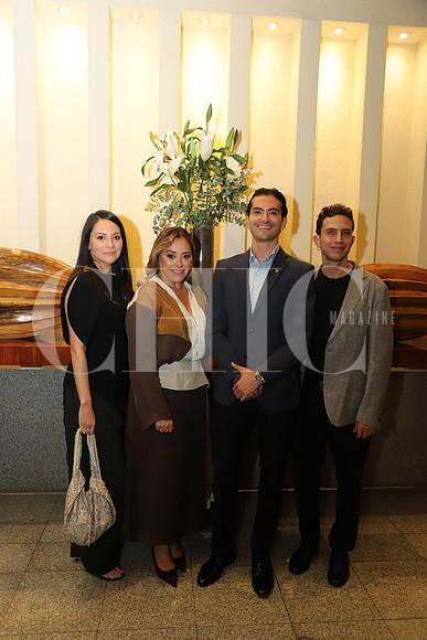 Mariana Ramírez, Mónica González, Arturo Ramírez y Poncho Lugo0