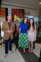 David Eaton, Verónica de Eaton y Milarca Fernández (3)