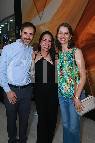 Gabriel Inguanzu, Tony Oyervidez y María Laura González