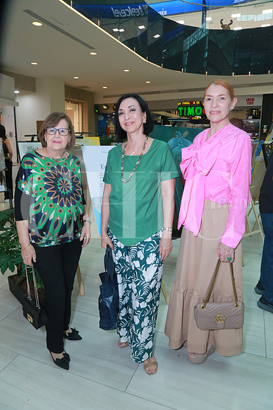 Sol Barraza, Blanca de Villarreal y Silvia Torres (2)