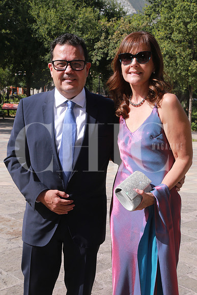 Sergio Villarreal y Luly Martínez