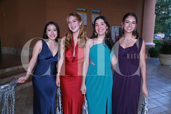 Emilia Sánchez, Regina Soto, Raquel Quiroz y Fernanda Valdez