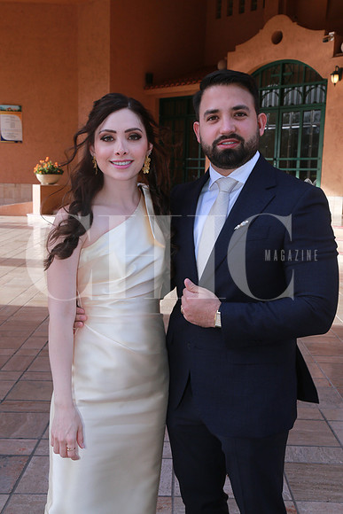 Mariana Aguirre y Eduardo Cavazos