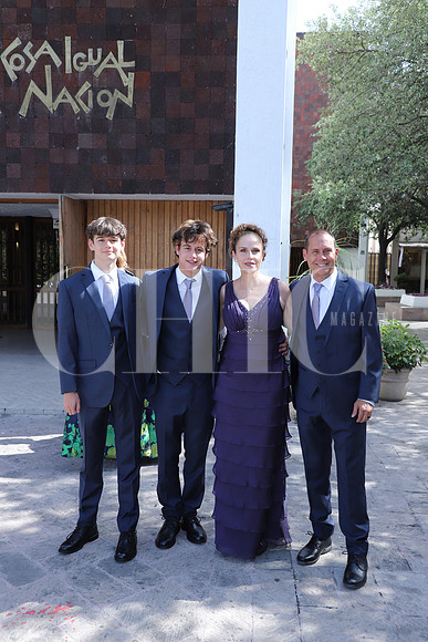 Mato Mcallister,Patricio Mcallister, Ana Paola Díaz y David Mcallister0
