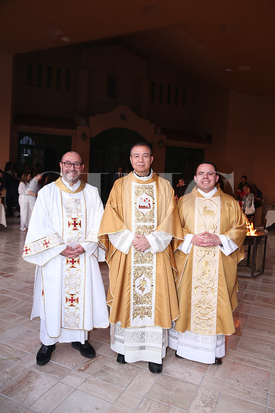 Diacono Oscar Ortega, Padre Hugo Villegas y Padre Noe Cardenas 3