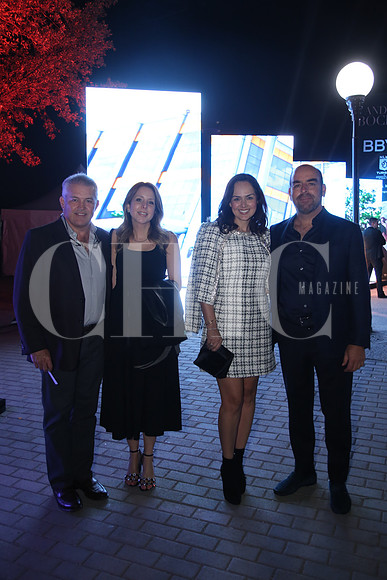 Eduardo Treviño, Marisil Landeros de Treviño, Marly de la Garza de González y Rodrigo González