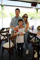 Marco Garza, Marco Garza jr y Patricia Gómez