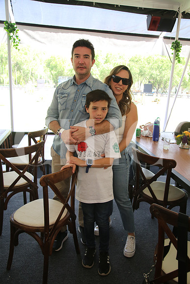 Marco Garza, Marco Garza jr y Patricia Gómez