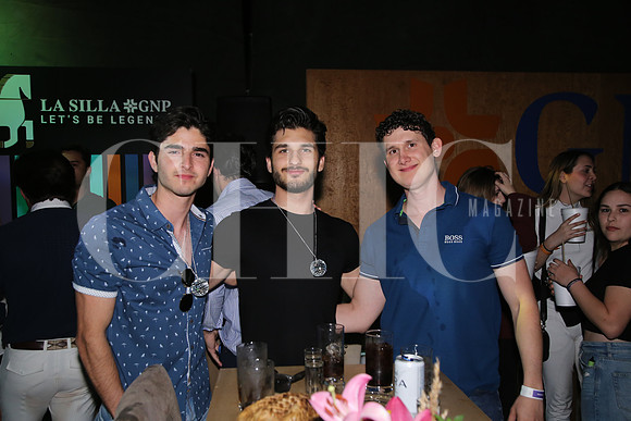 Esteban Valdés, Alejandro López y Ricardo Treviño