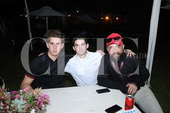 Alvaro Quiroga, Pedro Kalifa y Agustin Garza