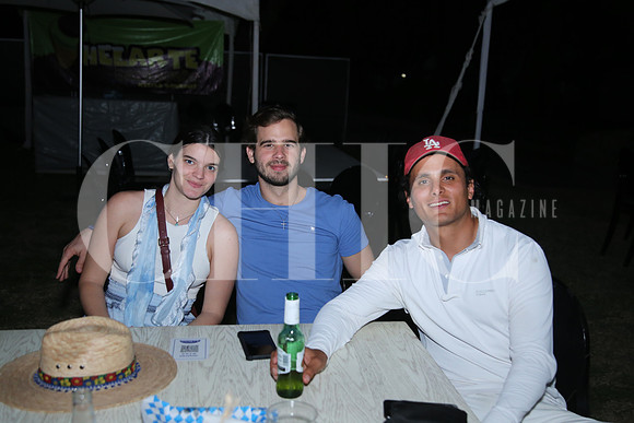 Alexa Rodríguez, David Rodríguez y Alvaro González