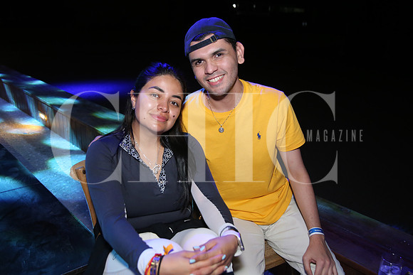 Dayane Salas y Christian Vázquez