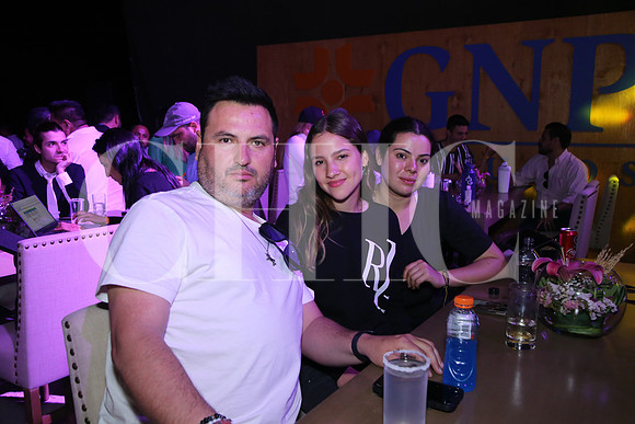 Juan Carlos Santos, Ana Kritzler y Mariela Pérez