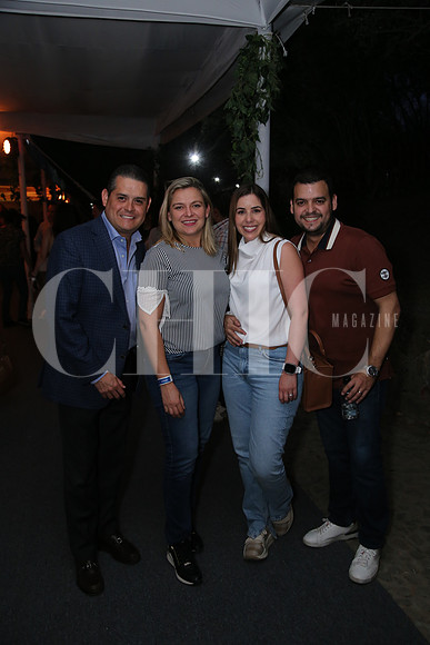 Luis Fernando Domínguez, Alejandra Delgado, Paola Velázquez y Mario Martínez