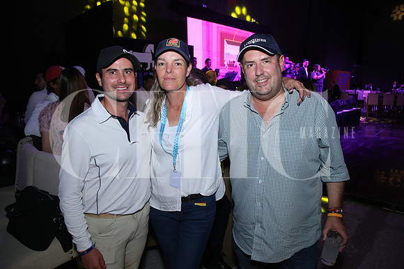 Juan Pidutti, Alejandra Cabeza y Fernando Fernández