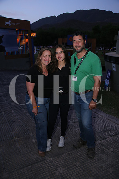Mayte Aguirre, Maria Teresa Anaya y Rodrigo Sepúlveda
