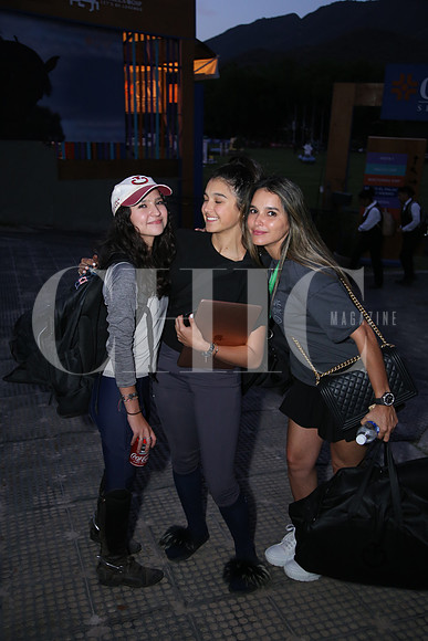 Melisa Rodríguez, Camila Lozano y Cynthia Sarmiento