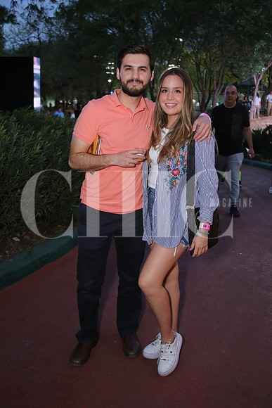 Enrique Treviño y Estefania Sandoval