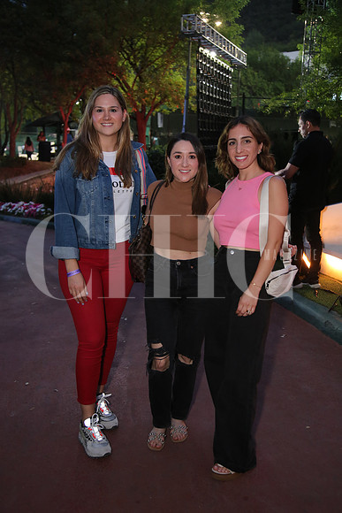 Jesica Santos, Mariel Covarrubias y Celina Delgado