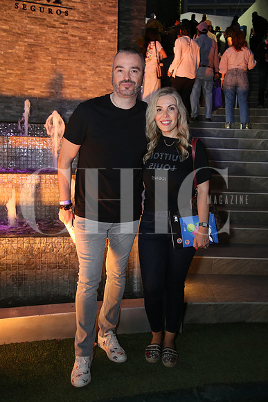 Mauricio Morales y Daniela Dávila