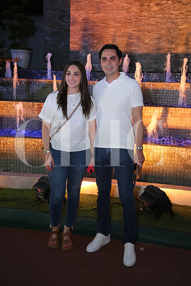 Yarezi Tamez y Diego Serna