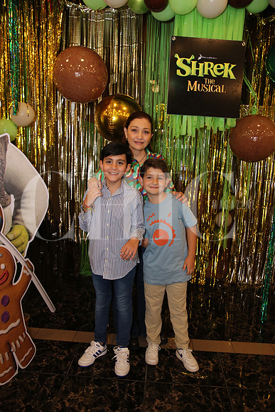 Bárbara Bortoni, Gabriel Santillan y Sebastian Santillan