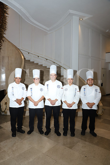 Julio Casillas, César Zavala, Alberto Casavantes, Fernanda Montes de Oca y Brayan Bravo 1