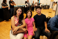 Aracely de Luna, Regina Lozano y Miguel Lozano 1