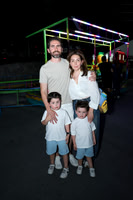 Adolfo Fajardo, Maríajose Yañez, Emilio Fajardo y Santiago Fajardo 1