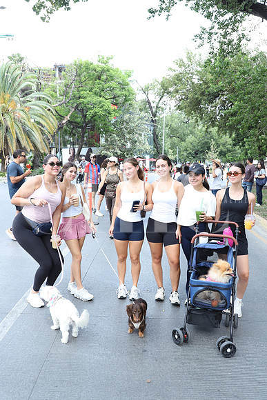Michel Arambura, Dana Suárez, Valeria Suárez, Sofia Letamendi, Luisa Calderón y María Ceballos1