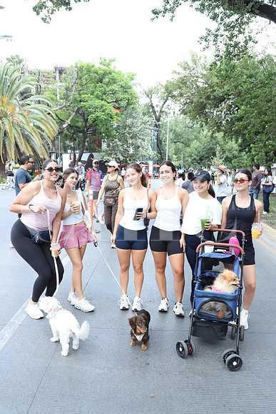 Michel Arambura, Dana Suárez, Valeria Suárez, Sofia Letamendi, Luisa Calderón y María Ceballos0