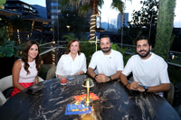 Angie Marroquin, Mercedes Zorrilla, Mauricio Farah y Juan Pablo Castuera 1