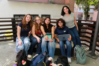 Daina Barraza, María Carmén González, Sofia Ortegón, Paula Treviño y Lucia Ramírez (2)
