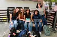 Daina Barraza, María Carmén González, Sofia Ortegón, Paula Treviño y Lucia Ramírez