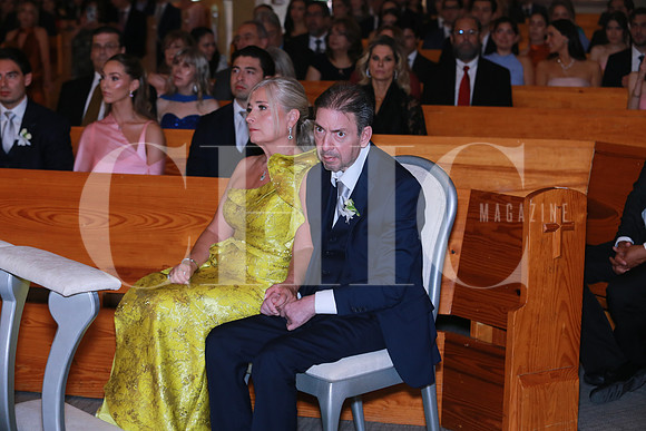 (papás de la novia) Mara González de García y Ricardo García
