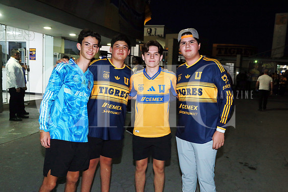Pach Avalos, Marcelo Martínez, Diego Barison y Eugenio Ramírez