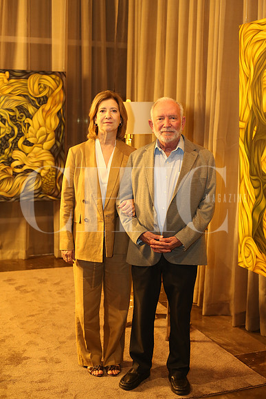 Catalina de la Peña y Oscar de la Garza
