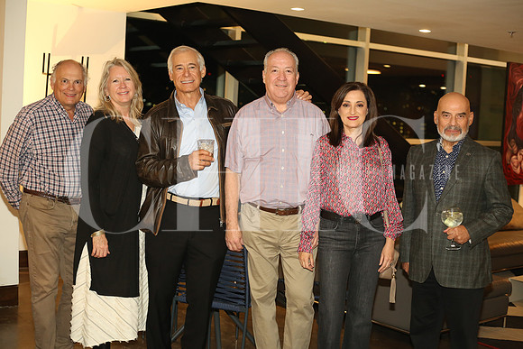 Eugenio Salinas, Elizabeth Salinas, Alfredo de la Peña, Gabriel Garza, Cielo de Silva de Garza y Alberto Villarreal