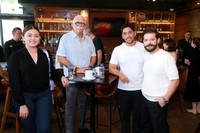 Cecilia Quievedo, Gualberto Elizondo, Ernesto Esquivel y Rodrigo Rivero
