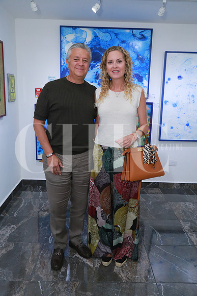 Agustin Suárez y Cristina Baker