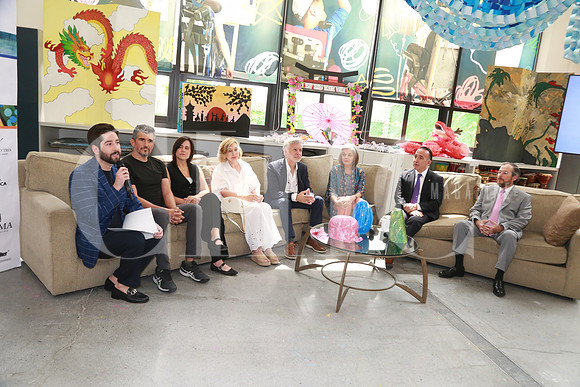 Hugo Ramírez, Daniel Serna, Alexandra Amstrong, Anita Montes de Oca, Marco Aamaya, Lily Navarro, Ernesto López Clariond y Adrián Lozano (2)