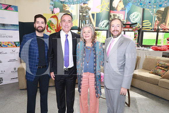 Hugo Ramírez, Ernesto López Clariond, Lily Navarro y Adrián Lozano