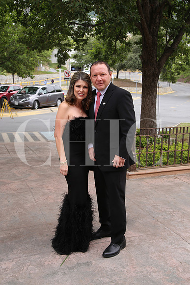 Cindy López y Fabian Peña