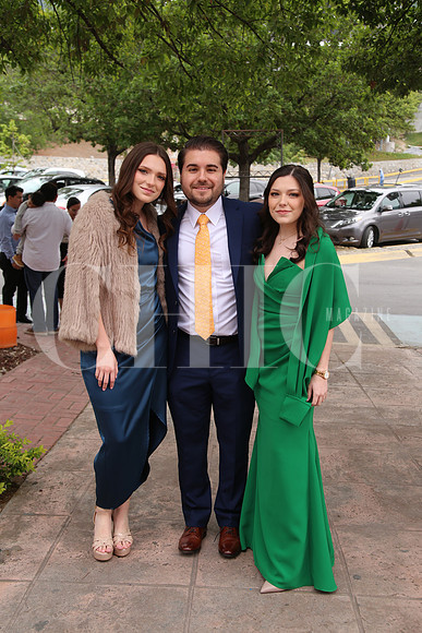 Valentina Peña, Rodolfo Cañamar y Paulina Peña
