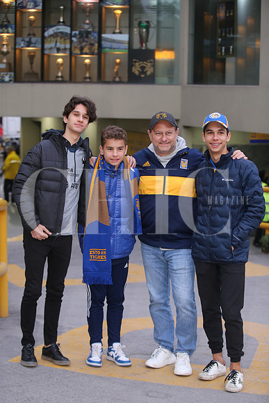 Andrés Zivec, Gabriel Zivec, Valerio Zivec y Yeyo Zivec
