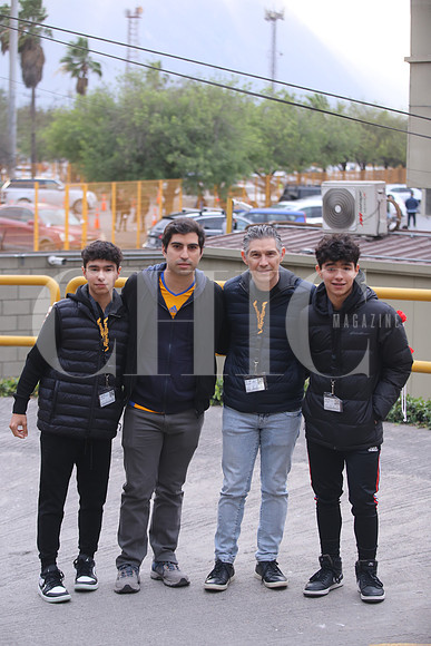 David Castillo, Alejandro Montemayor, Jorge Castillo y Jorge Castillo