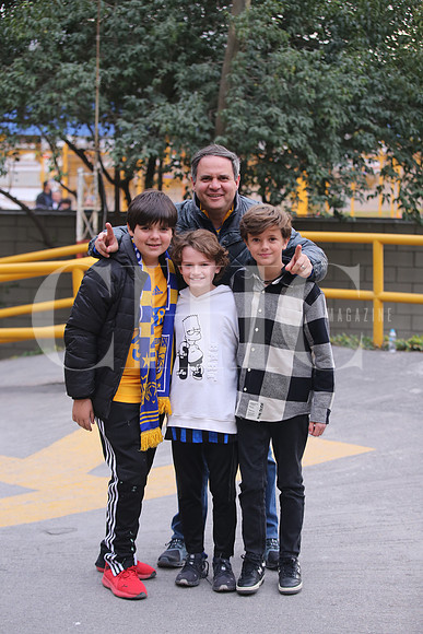 Emiliano Leal, Andrés de Hoyos, Yayo Leal y Bosco Elizalde