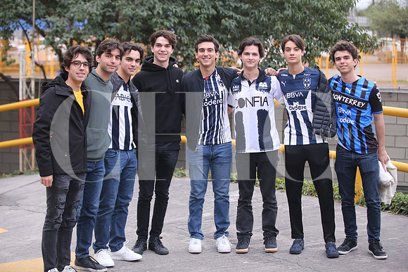 Diego Doehner, Pablo Lascurain, Eugenio González, Maximo Bedoya, Berardo Sada, Mauricio Garza, Carlos de la Garza y Marcelo de la Garza