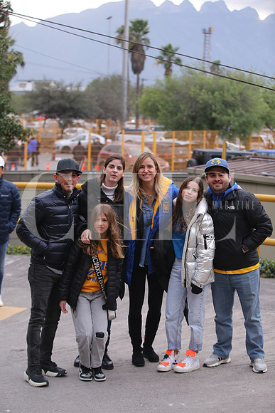 Luis Carlos Treviño, Daniela González, Alejandra Lara, Paulina Treviño, Mauricio Treviño y Fernanda Treviño