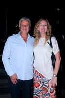Agustín Suárez y Cristina Baker